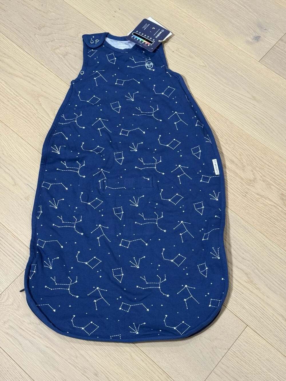 Woolino 4 Season Ultimate Baby Sleep Bag Merino Wool Night Sky 2-24 Months - Picture 2 of 10